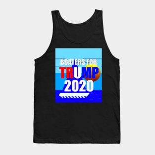 Boaters for Trump 2020 design A Tank Top